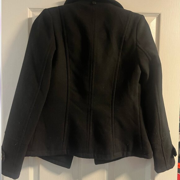 Black pea coat - Picture 2 of 4